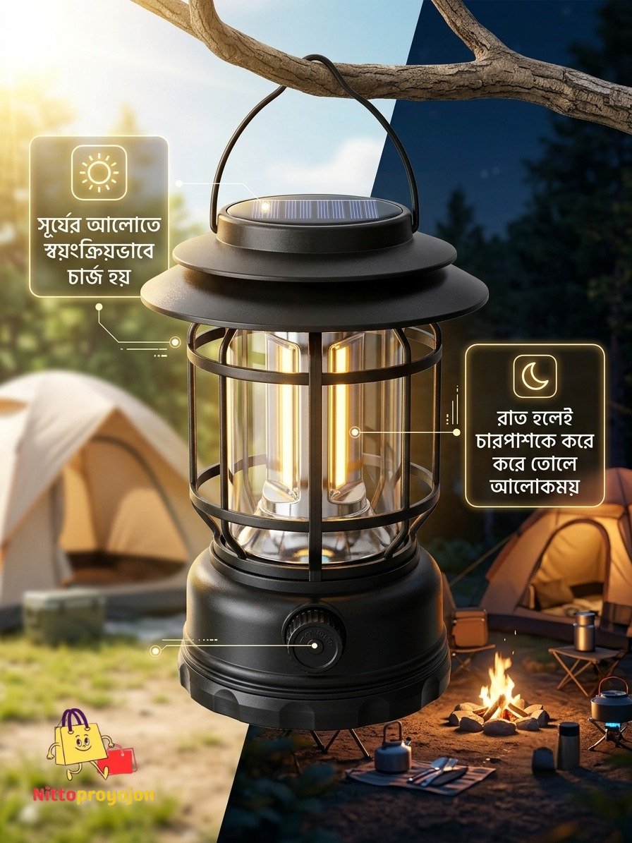 Premium Solar Camping Lamp - Image 4